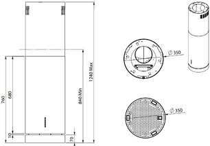 Вытяжка Фалмек POLAR ISOLA X фото 2 в Тюмени Вытяжка Falmec POLAR ISOLA X фото 2 в Тюмени