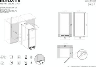 Винный шкаф Dunavox DX-70.258C фото 4 в Тюмени