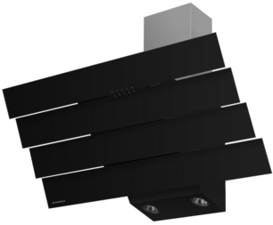 Вытяжка Маунфилд CASCADA QUART 90 BLACK фото в Тюмени Вытяжка Maunfeld CASCADA QUART 90 BLACK фото в Тюмени
