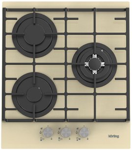 Газовая стеклянная варочная панель Korting HGG 4825 CTB фото в Тюмени