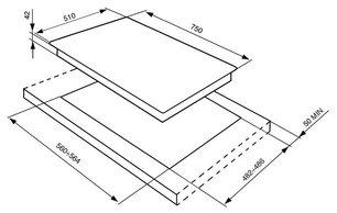 Варочная панель Smeg P755X фото 2 в Тюмени