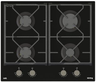 Газовая стеклянная варочная панель Korting HGG 6985 CN FLC фото в Тюмени