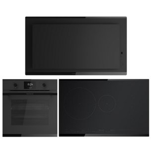 Kuppersbusch (варочная панель KI 8550.0 KSMR + духовой шкаф BP 6332.0 KSM6 MattBlack + вытяжка DW 8550.0 KSM) фото в Тюмени Kuppersbusch (варочная панель KI 8550.0 KSMR + духовой шкаф BP 6332.0 KSM6 MattBlack + вытяжка DW 8550.0 KSM) фото в Тюмени