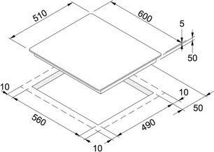 Независимая варочная панель Франке FHFB 6421 I фото 3 в Тюмени Независимая варочная панель Franke FHFB 6421 I фото 3 в Тюмени