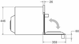 Встраиваемая микроволновая печь Bertazzoni F30PROMWLXT фото 3 в Тюмени