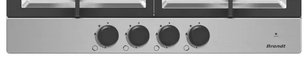Газовая варочная панель Brandt BPE6404X фото 2 в Тюмени