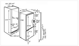 Встраиваемый холодильник Kuppersbusch FKG 8500.0 i фото 4 в Тюмени