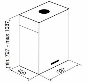 Вытяжка Кертинг KHA 7950 X Cube фото 3 в Тюмени Вытяжка Korting KHA 7950 X Cube фото 3 в Тюмени
