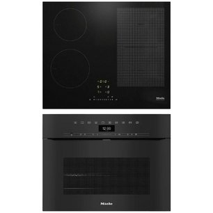 Miele (варочная панель KM 7464 FL + духовой шкаф H 7440 BPX OBSW) фото в Тюмени Miele (варочная панель KM 7464 FL + духовой шкаф H 7440 BPX OBSW) фото в Тюмени