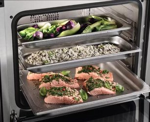 Встраиваемая пароварка Miele DGC 7865 HCX PRO OBSW фото 4 в Тюмени