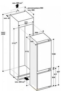 Встраиваемый холодильник Гаггенау RB 282-203 фото 3 в Тюмени Встраиваемый холодильник Gaggenau RB 282-203 фото 3 в Тюмени