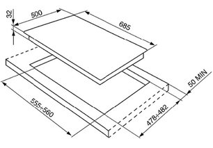 Варочная панель Smeg SPR876PGH фото 2 в Тюмени