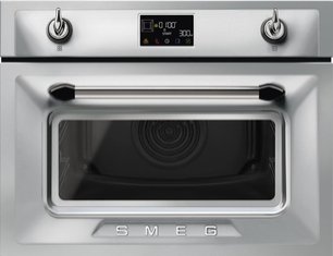 Компактный духовой шкаф Смег SO4902M1X фото в Тюмени Компактный духовой шкаф Smeg SO4902M1X фото в Тюмени