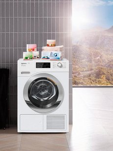 Сушильная машина Миле TCJ 690 WP Chrome Edition фото 3 в Тюмени Сушильная машина Miele TCJ 690 WP Chrome Edition фото 3 в Тюмени