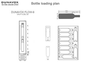 Встраиваемый винный шкаф Dunavox DAUF-9.22C фото в Тюмени