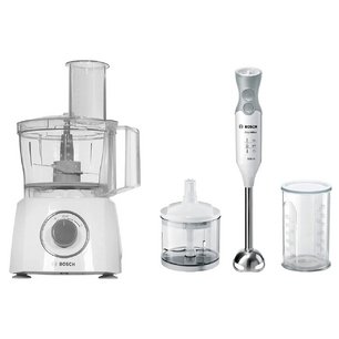 Bosch (кухонный комбайн MCM3200W + блендер MSM 66120) фото в Тюмени Bosch (кухонный комбайн MCM3200W + блендер MSM 66120) фото в Тюмени