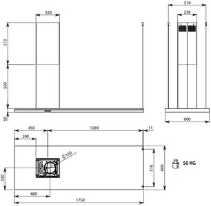 Вытяжка FALMEC DESIGN LUMEN ISOLA STEEL 175 DX фото 4 в Тюмени Вытяжка FALMEC DESIGN LUMEN ISOLA STEEL 175 DX фото 4 в Тюмени