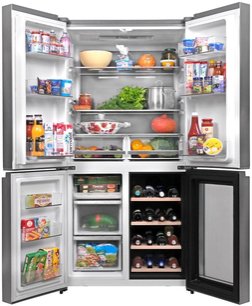 Холодильник Генкул GDCD-605W фото 4 в Тюмени Холодильник GENCOOL GDCD-605W фото 4 в Тюмени