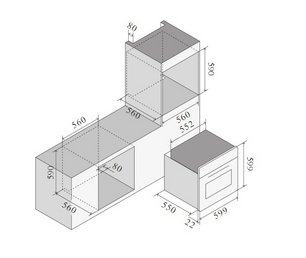 Духовой шкаф ILVE OV60-SNT3/AWG фото 2 в Тюмени