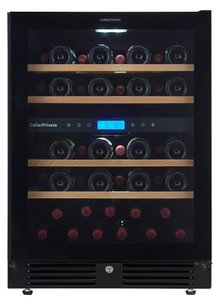 Встраиваемый под столешницу винный шкаф CellarPrivate CP043-2TBH фото 4 в Тюмени