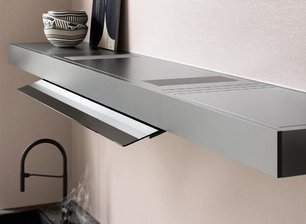 Вытяжка Фалмек SHELF 120 NERO (отвод воздуха, без мотора) фото в Тюмени Вытяжка Falmec SHELF 120 NERO (отвод воздуха, без мотора) фото в Тюмени