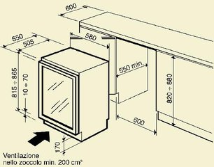 Винный шкаф IP CI 141 CF фото 2 в Тюмени