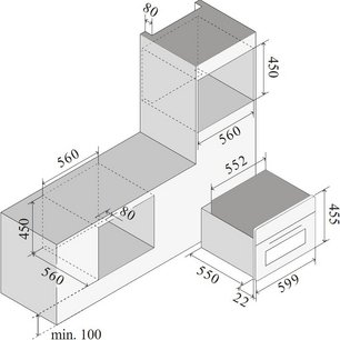 Духовой шкаф Ilve 645GTZ41/BK фото 2 в Тюмени