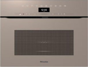 Компактный духовой шкаф с СВЧ Миле H7440 BMX Pearlbeige фото в Тюмени Компактный духовой шкаф с СВЧ Miele H7440 BMX Pearlbeige фото в Тюмени