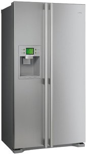 Холодильник Смег SS55PTE3 фото в Тюмени Холодильник Smeg SS55PTE3 фото в Тюмени