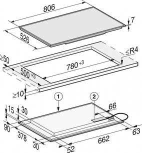 Варочная панель Miele KM 7575 FR фото 4 в Тюмени