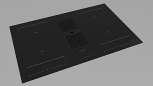 Варочная панель с встроенной вытяжкой Fulgor Milano FCLHD 8041 HID TS BK2 фото 3 в Тюмени