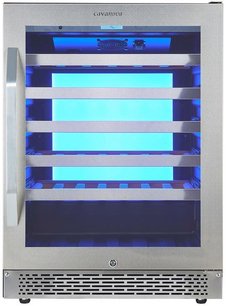 Встраиваемый винный шкаф Cavanova CV045-1TL фото 3 в Тюмени