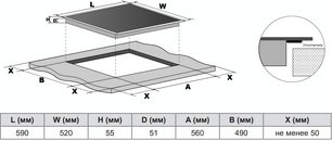 Варочная панель Haier HHY-Y64BFVB фото 2 в Тюмени