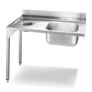 Стол с мойкой и отверстием для слива Smeg WT01L-1 фото в Тюмени