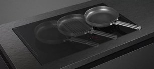 Индукционная варочная панель со встроенной вытяжкой Smeg HOBD482D фото 4 в Тюмени