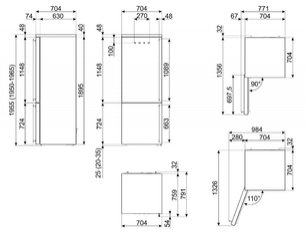 Холодильник Смег FA8005LPO5 фото 3 в Тюмени Холодильник Smeg FA8005LPO5 фото 3 в Тюмени