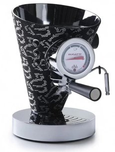 Кофеварка Bugatti DIVA 14000 Silver Black Swarovski фото в Тюмени