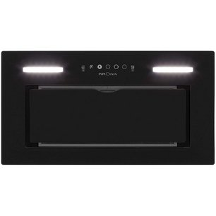 Встраиваемая вытяжка Крона ASPEN 600 BLACK SGC фото 3 в Тюмени Встраиваемая вытяжка KRONA ASPEN 600 BLACK SGC фото 3 в Тюмени
