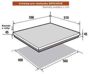 Газовая варочная панель Brandt BPE6404X фото 4 в Тюмени