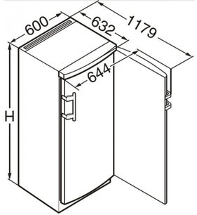 Морозильник Либхер G 2033 Comfort SuperFrost фото 3 в Тюмени Морозильник Liebherr G 2033 Comfort SuperFrost фото 3 в Тюмени