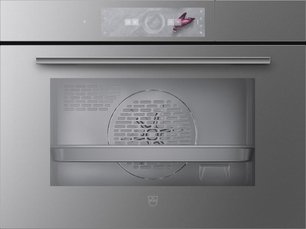 Встраиваемый паровой шкаф V-Zug CombiSteamer V4000 45 CS4T-23031 (платиновое стекло) фото в Тюмени