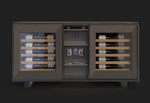 Двухтемпературный винный шкаф EuroCave D-HARMONIE D-H004 фото в Тюмени