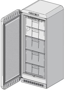 Холодильник Smeg CVB20LP фото 3 в Тюмени