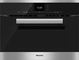 Духовой шкаф с СВЧ Миле H6600BM EDST/CLST сталь CleanSteel фото в Тюмени Духовой шкаф с СВЧ Miele H6600BM EDST/CLST сталь CleanSteel фото в Тюмени
