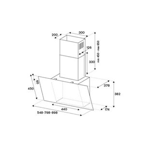 Вытяжка Бертаззони KV90MOD1NA фото 4 в Тюмени Вытяжка Bertazzoni KV90MOD1NA фото 4 в Тюмени
