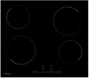 Электрическая варочная поверхность KRONA CORTO 60 BL фото в Тюмени