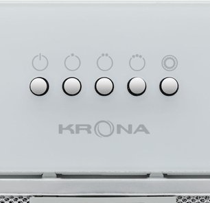 Встраиваемая вытяжка Krona LUISA 600 GLASS WHITE PB фото 4 в Тюмени Встраиваемая вытяжка Krona LUISA 600 GLASS WHITE PB фото 4 в Тюмени