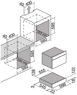 Встраиваемый подогреватель посуды Barazza 1CEEVS фото 2 в Тюмени