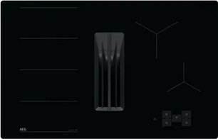 Варочная панель со встроенной вытяжкой AEG TU84CF43CB фото в Тюмени