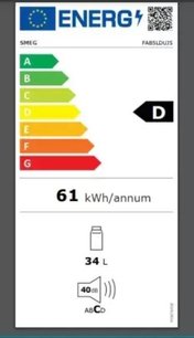 Холодильник Smeg FAB5LDUJ5 фото 3 в Тюмени